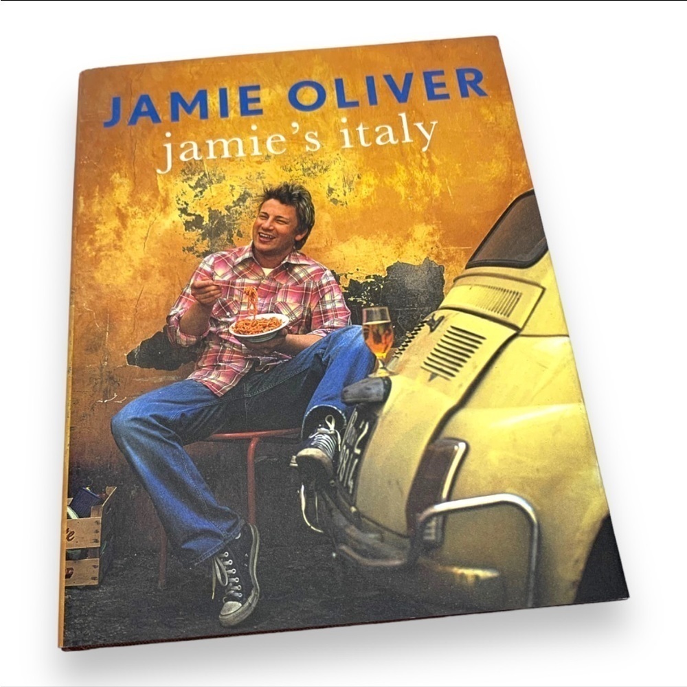 JAMIE OLIVER JAMIE’S ITALY COOKBOOK